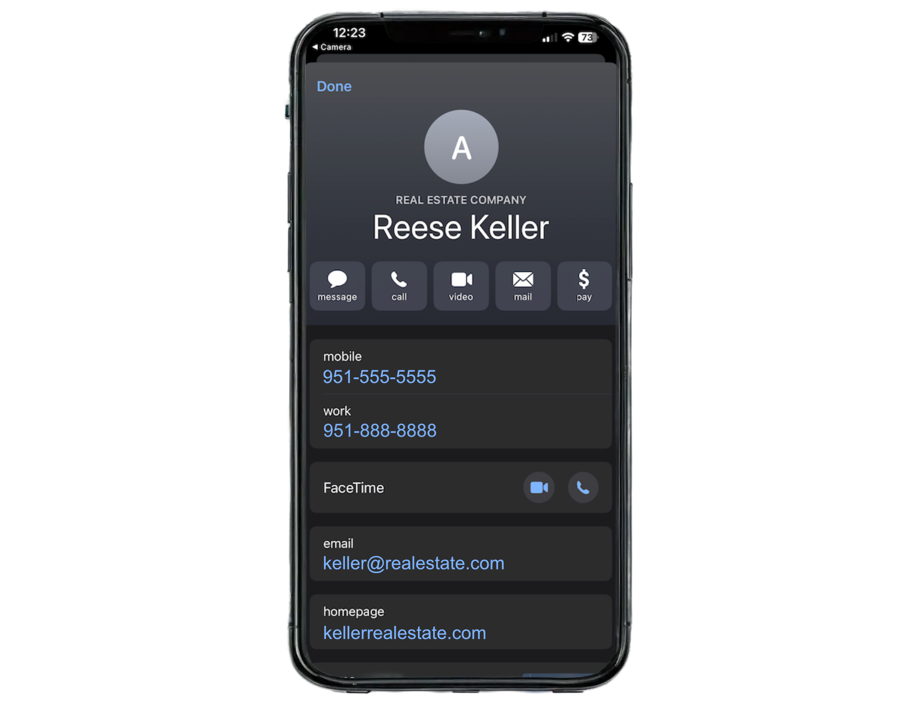 AGENTVIEW virtual business card updates